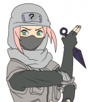 sakura vestita da ninja ladro 3